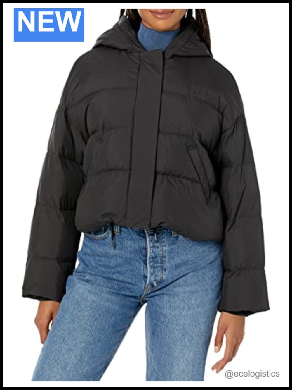 Velvet Cropped Puffer Jacket Quilted Lightweight Zip